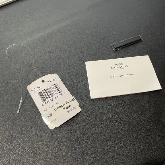 Coach Floral Ava Tote - F55192 - Picture 6 of 6